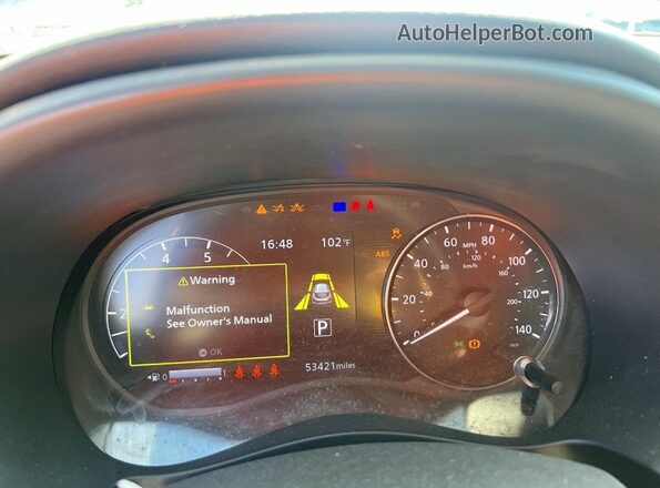 3N1CP5DV3ML558299 2021 NISSAN KICKS White Widok zestawu wskaźników