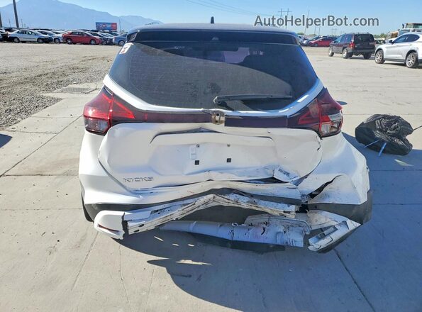 3N1CP5DV3ML558299 2021 NISSAN KICKS White Widok z tyłu