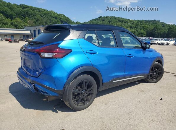 3N1CP5DV3PL518941 2023 NISSAN KICKS Blue Rear right