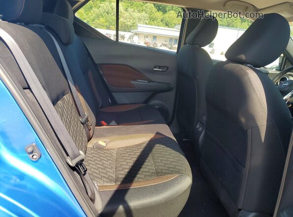 3N1CP5DV3PL518941 2023 NISSAN KICKS Blue Rear interior view