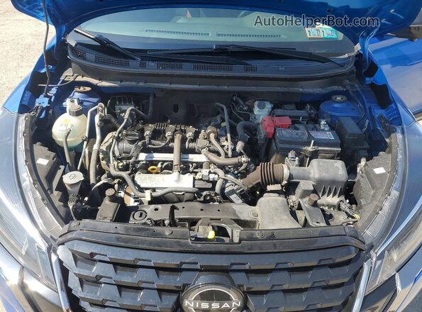 3N1CP5DV3PL518941 2023 NISSAN KICKS Blue Engine compartment view