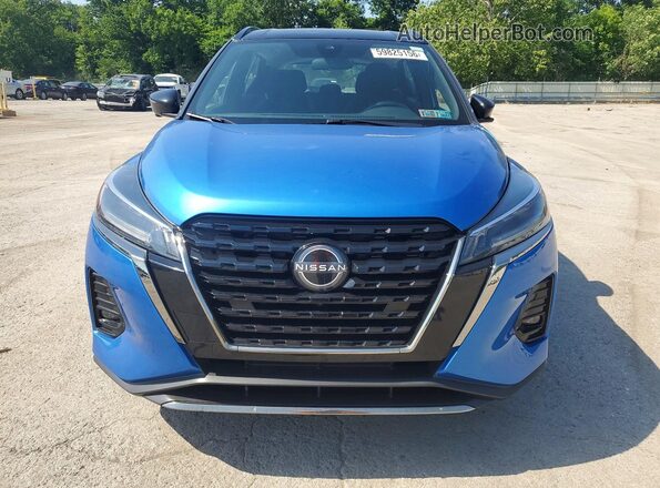 3N1CP5DV3PL518941 2023 NISSAN KICKS Blue Front view