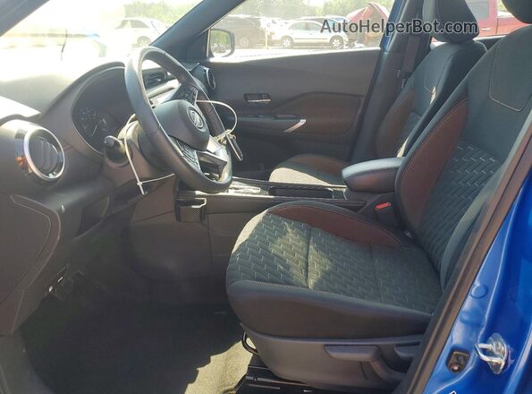 3N1CP5DV3PL518941 2023 NISSAN KICKS Blue Front interior view