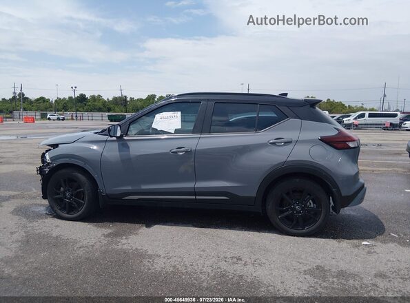 3N1CP5DV3RL486401 2024 NISSAN KICKS Gray Widok wnętrza 360 stopni