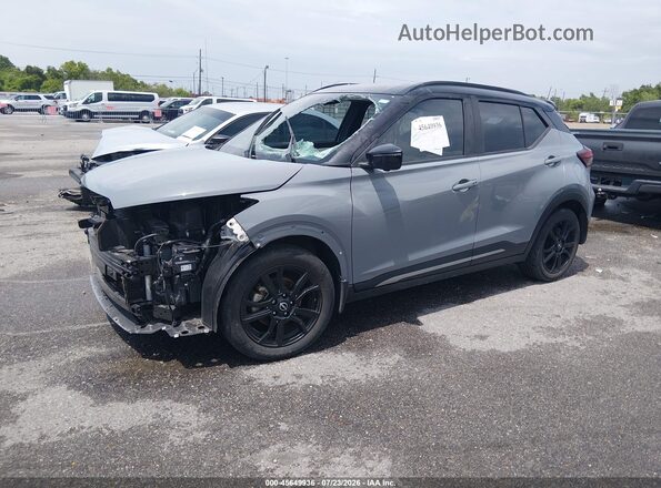 3N1CP5DV3RL486401 2024 NISSAN KICKS Gray Przód lewy