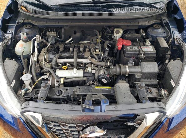 3N1CP5DV4LL553336 2020 NISSAN KICKS Синий Вид подкапотного пространства