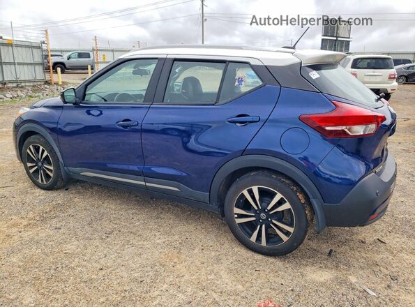 3N1CP5DV4LL553336 2020 NISSAN KICKS Синий Задняя левая четверть