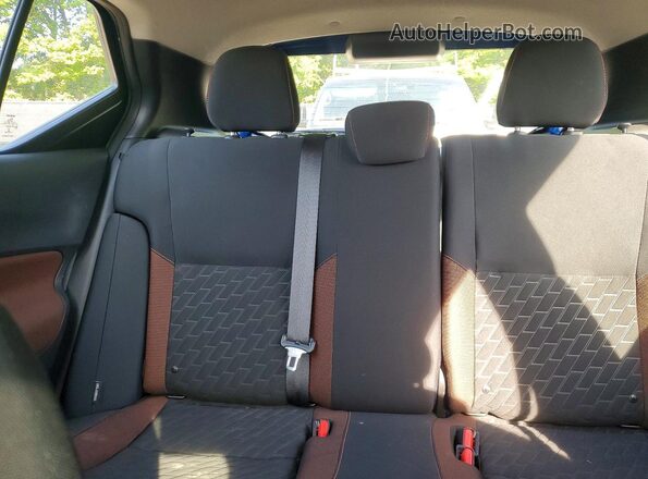 3N1CP5DV4ML514568 2021 NISSAN KICKS Blue Rear seats view