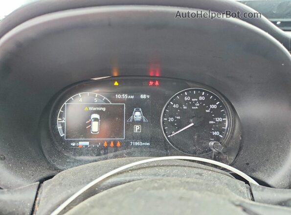 3N1CP5DV4ML562734 2021 NISSAN KICKS Black ხელსაწყოთა პანელის ხედი