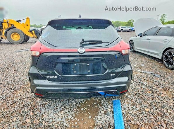 3N1CP5DV4ML562734 2021 NISSAN KICKS Black უკანა ხედი