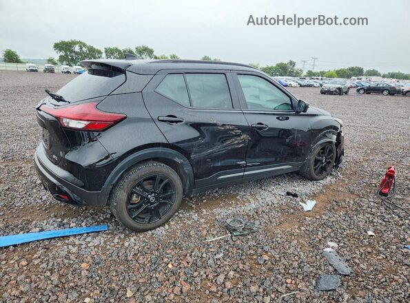3N1CP5DV4ML562734 2021 NISSAN KICKS Black უკანა მარჯვენა