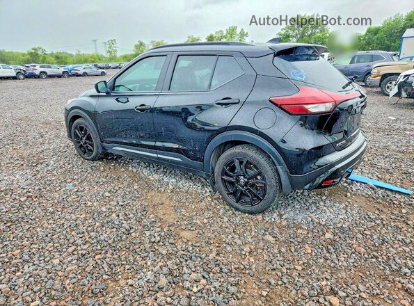3N1CP5DV4ML562734 2021 NISSAN KICKS Black უკანა მარცხენა