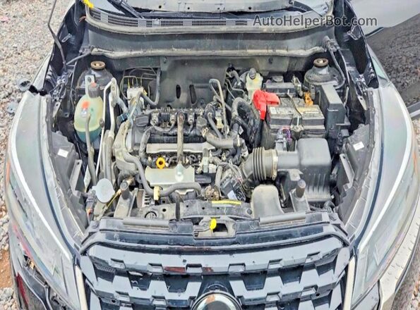 3N1CP5DV4ML562734 2021 NISSAN KICKS Black უკანა სალონის ხედი