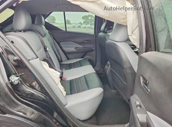 3N1CP5DV4ML562734 2021 NISSAN KICKS Black უკანა სავარძლების ხედი