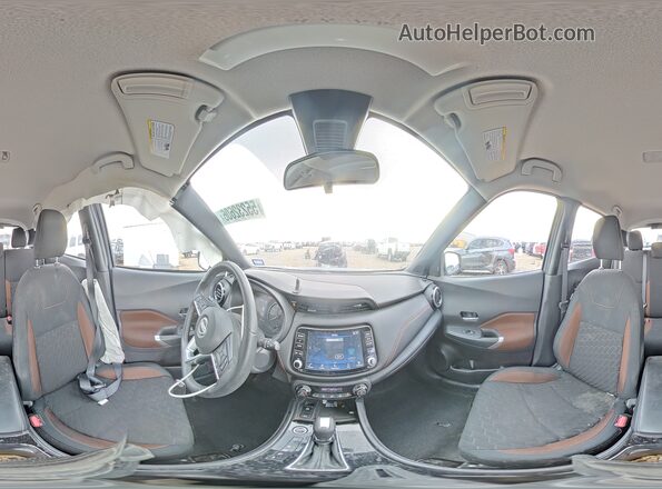 3N1CP5DV4PL488056 2023 NISSAN KICKS Серый Панорамный вид салона 360°