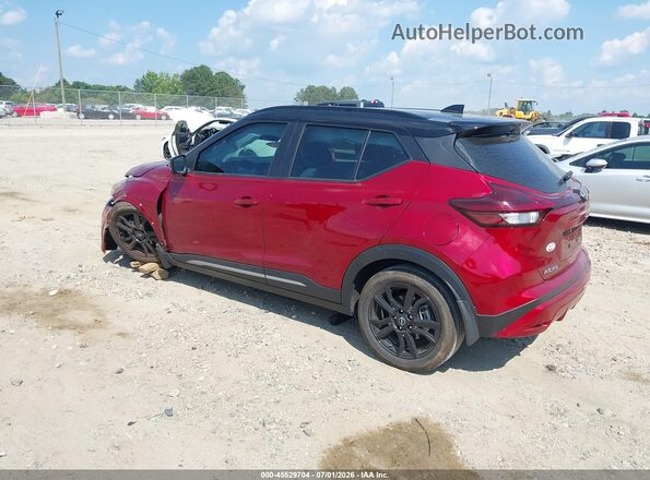 3N1CP5DV4PL532959 2023 NISSAN KICKS Красный Задняя левая четверть