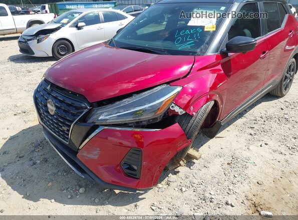 3N1CP5DV4PL532959 2023 NISSAN KICKS Красный Вид спереди