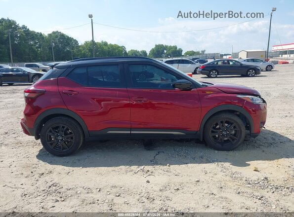 3N1CP5DV4PL532959 2023 NISSAN KICKS Красный Вид задней части салона