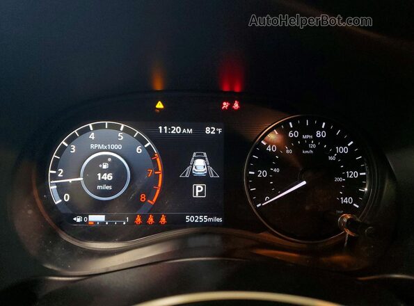 3N1CP5DV4PL536798 2023 NISSAN KICKS Gray Вид щитка приладів
