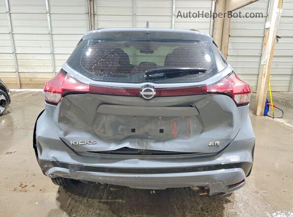 3N1CP5DV4PL536798 2023 NISSAN KICKS Gray Вид ззаду