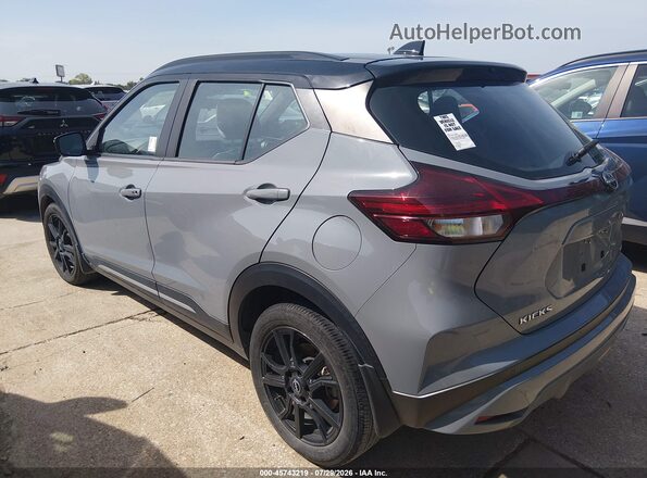 3N1CP5DV4PL555223 2023 NISSAN KICKS Gray Trasero izquierdo