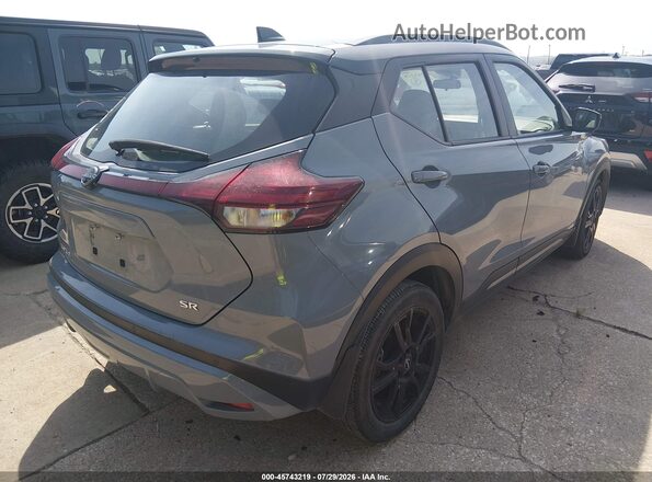 3N1CP5DV4PL555223 2023 NISSAN KICKS Gray Trasero derecho