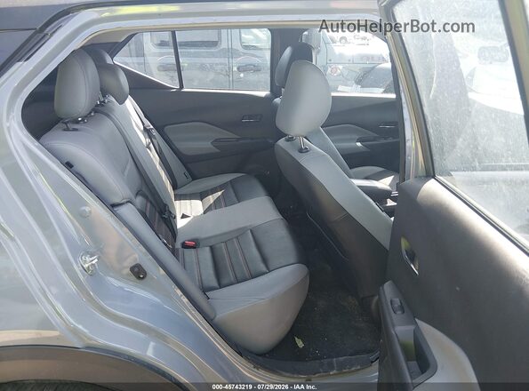 3N1CP5DV4PL555223 2023 NISSAN KICKS Gray Vista de la etiqueta del VIN