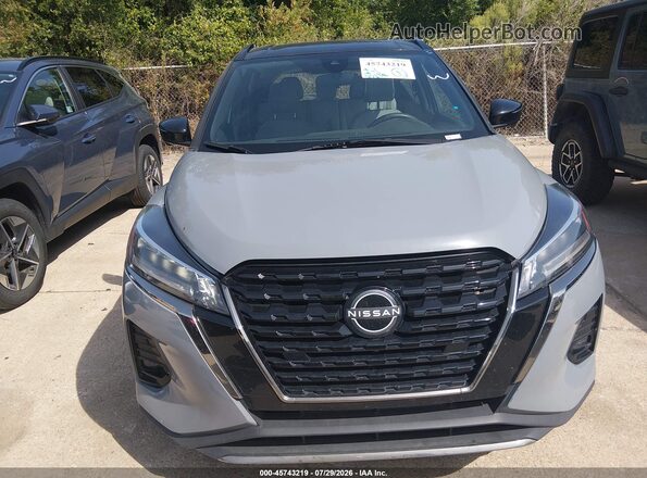3N1CP5DV4PL555223 2023 NISSAN KICKS Gray Vista del cuadro de instrumentos