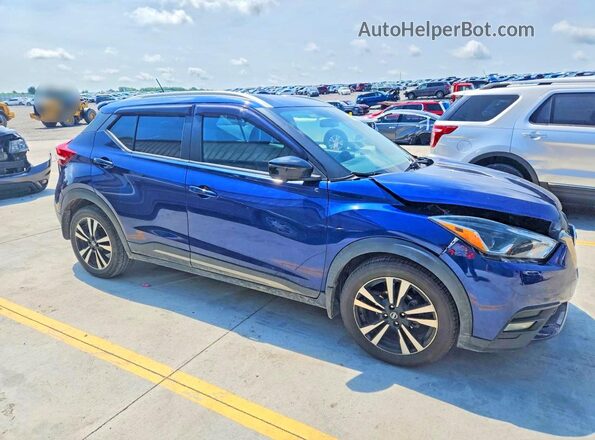 3N1CP5DV5LL533449 2020 NISSAN KICKS Blue Передня права чверть