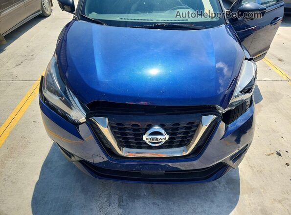 3N1CP5DV5LL533449 2020 NISSAN KICKS Blue Вид підкапотного простору