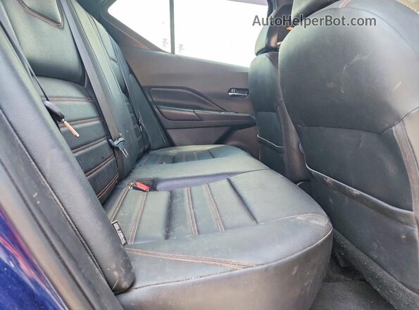 3N1CP5DV5LL533449 2020 NISSAN KICKS Blue Вид задньої частини салону