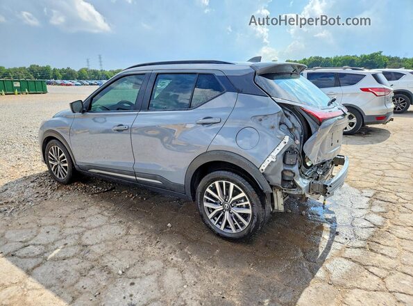 3N1CP5DV5ML497957 2021 NISSAN KICKS Серый Задняя левая четверть