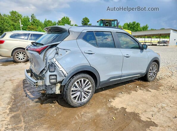 3N1CP5DV5ML497957 2021 NISSAN KICKS Серый Задняя правая четверть