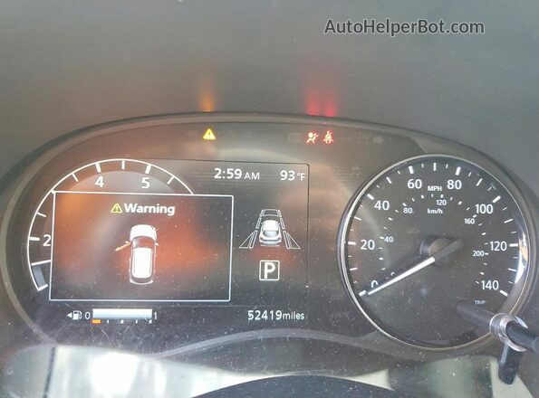 3N1CP5DV5PL528791 2023 NISSAN KICKS Белый Вид щитка приборов