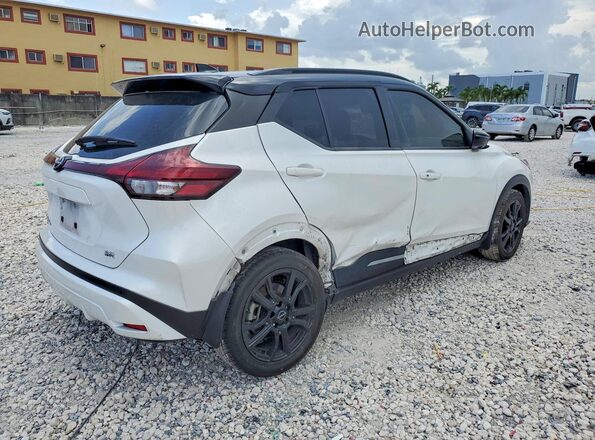 3N1CP5DV5PL528791 2023 NISSAN KICKS Белый Задняя правая четверть