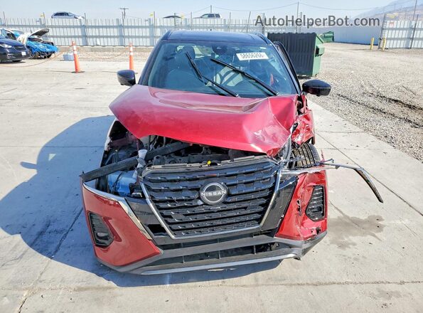 3N1CP5DV5RL525926 2024 NISSAN KICKS Red Դիմացի տեսք