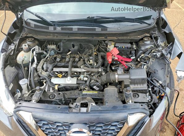 3N1CP5DV6LL539647 2020 NISSAN KICKS Gray Вид задньої частини салону