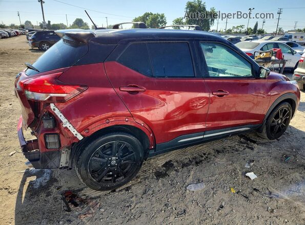 3N1CP5DV6LL545089 2020 NISSAN KICKS Red Задня права чверть