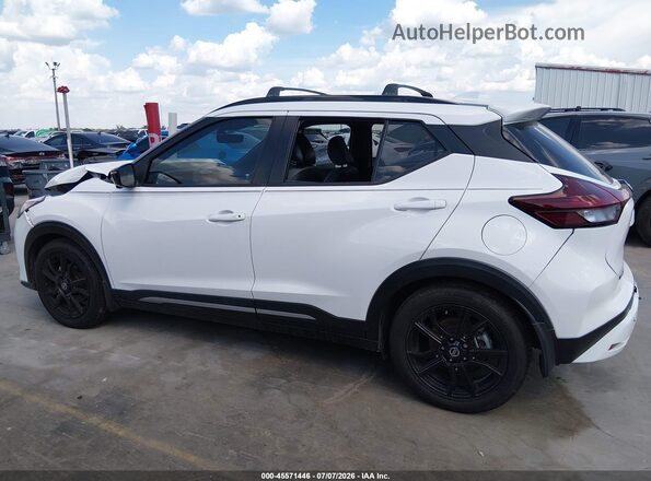 3N1CP5DV6ML506925 2021 NISSAN KICKS White Vista interior de 360 grados