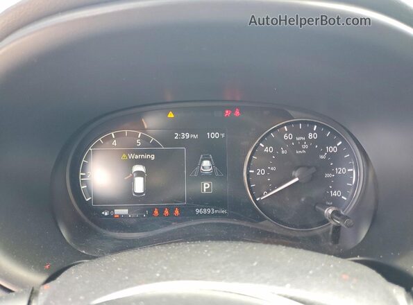 3N1CP5DV6ML552951 2021 NISSAN KICKS Blue ხელსაწყოთა პანელის ხედი