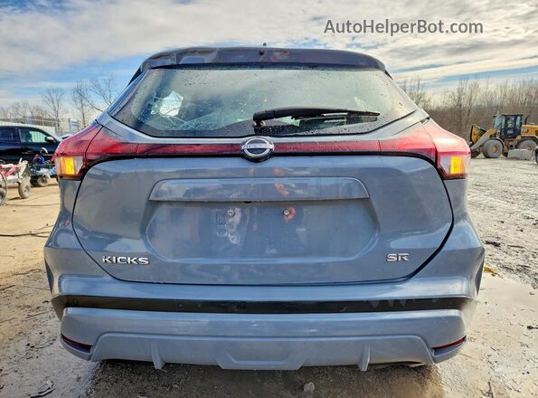 3N1CP5DV6PL562593 2023 NISSAN KICKS Gray Rear view