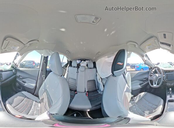 3N1CP5DV6RL473688 2024 NISSAN KICKS Silver Vista de la etiqueta del VIN