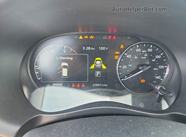 3N1CP5DV6RL509282 2024 NISSAN KICKS Серый Вид щитка приборов