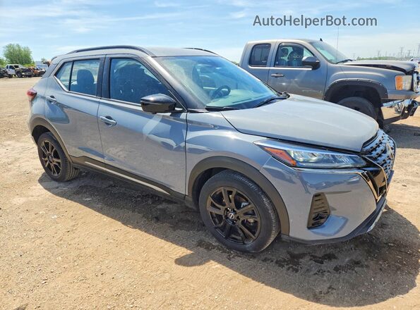 3N1CP5DV6RL538359 2024 NISSAN KICKS Gray წინა მარჯვენა