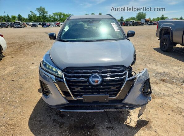 3N1CP5DV6RL538359 2024 NISSAN KICKS Gray წინა ხედი