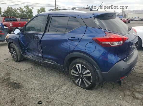 3N1CP5DV7LL485176 2020 NISSAN KICKS Blue Trasero izquierdo