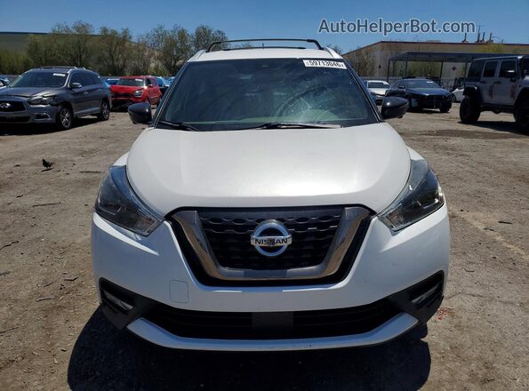 3N1CP5DV7LL490636 2020 NISSAN KICKS White Դիմացի տեսք