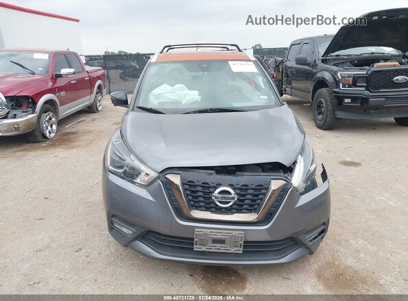 3N1CP5DV7LL499286 2020 NISSAN KICKS Gray Vista del cuadro de instrumentos