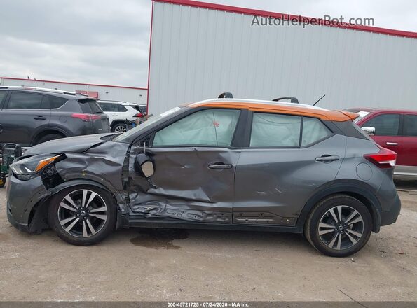 3N1CP5DV7LL499286 2020 NISSAN KICKS Gray Vista interior de 360 grados