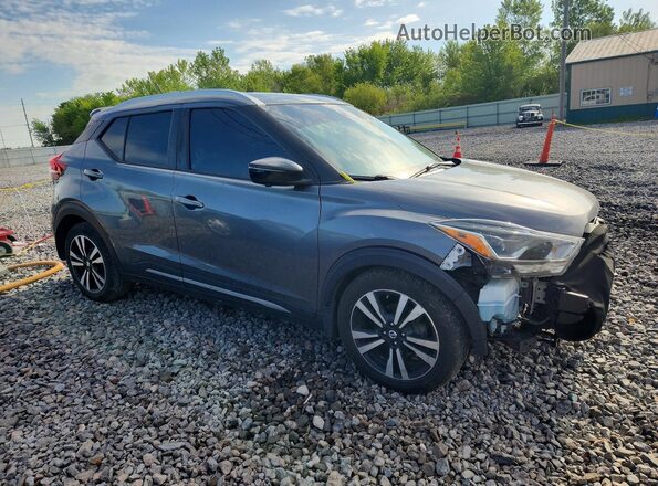 3N1CP5DV7LL500226 2020 NISSAN KICKS Silver Передня права чверть